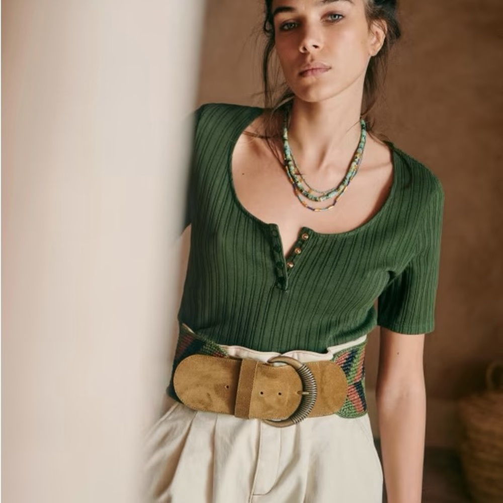 Sezane Malo T-Shirt size XS